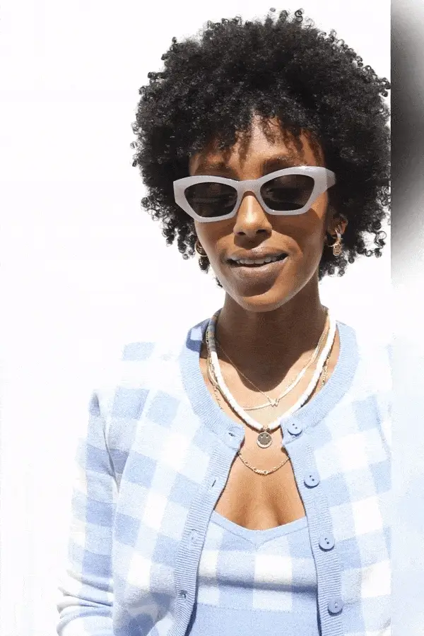 Breezy Chunky Frames Sunglasses - Image 3